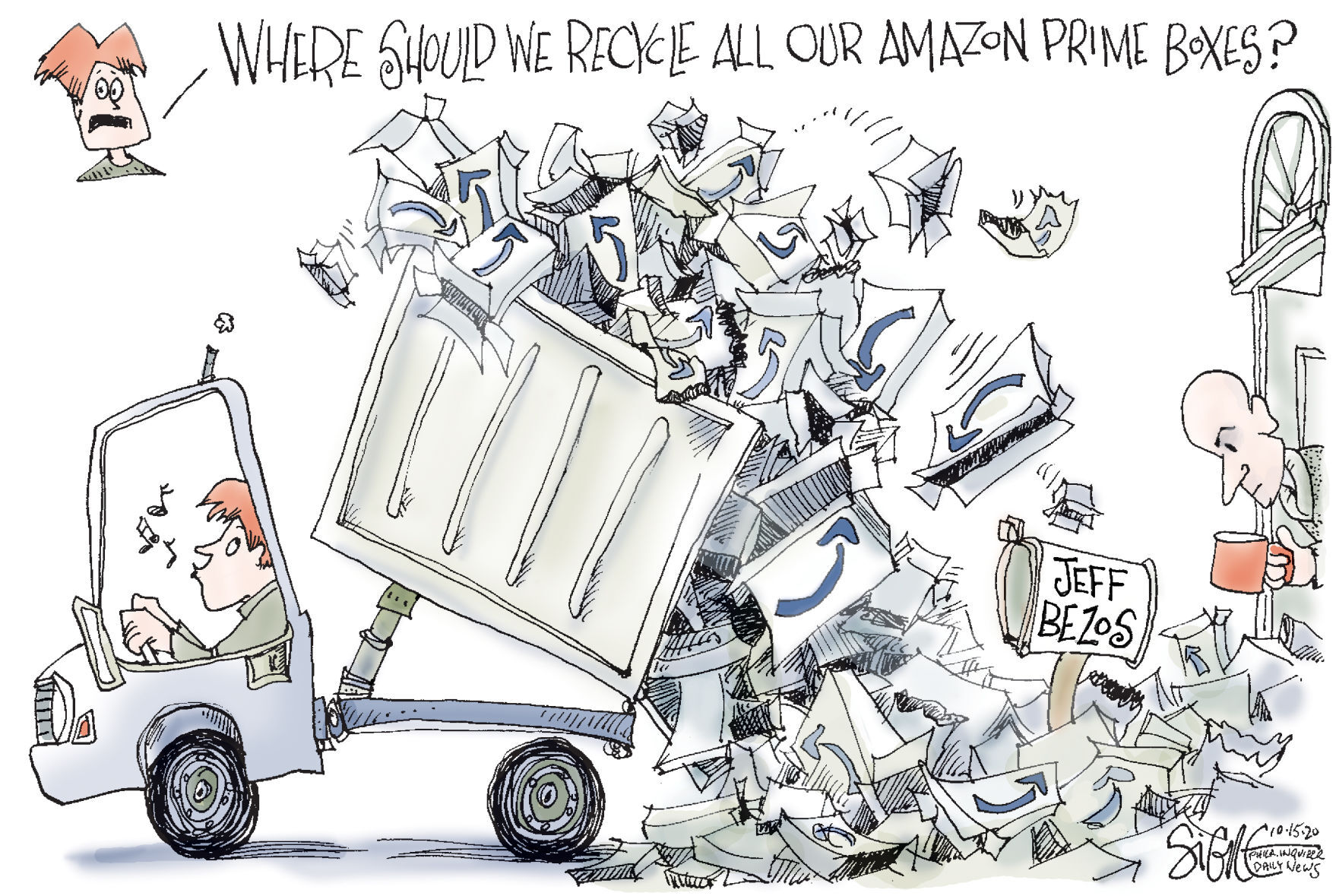 Signe Wilkinson cartoon